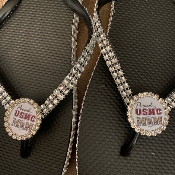 USMC mom flip flops - Picture 1 of 1
